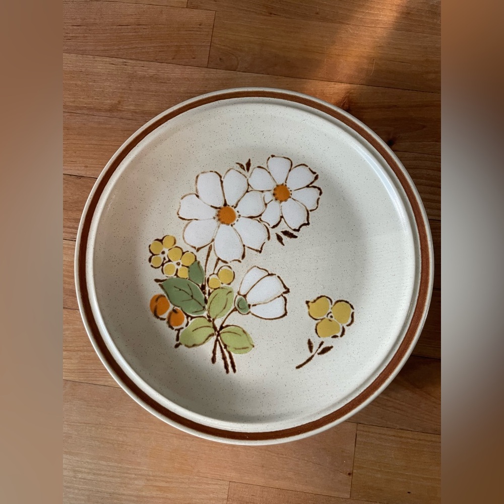 Vintage Floral Expressions Plate Set